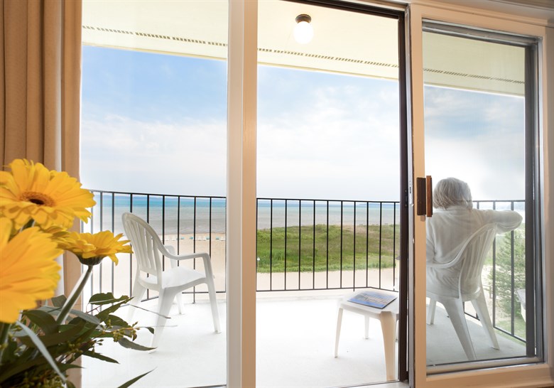 Balcony Room at Pointes North Beachfront Resort Hotel
